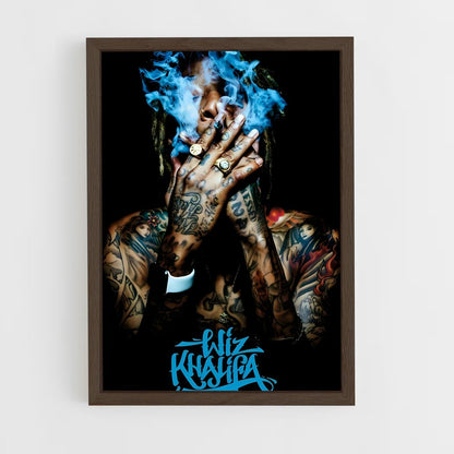 ap-wiz khalifa-4 cadre Bois foncé