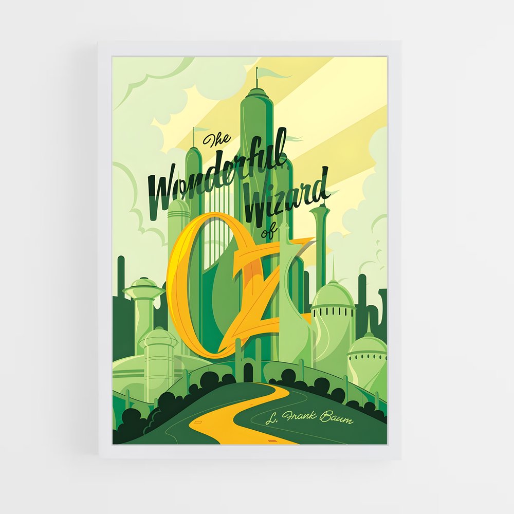 ap-wizard of oz-10 cadre Blanc