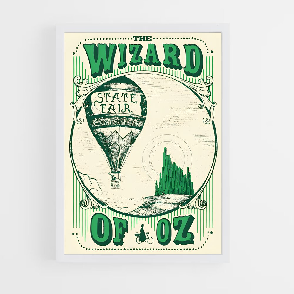 ap-wizard of oz-5 cadre Blanc