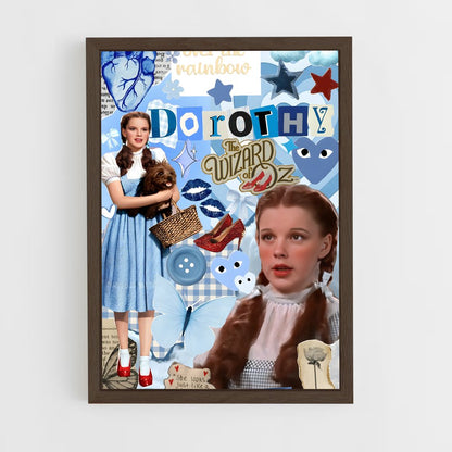 ap-wizard of oz-9 cadre Bois foncé