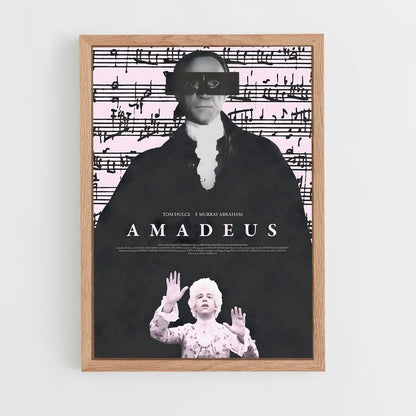 ap-wolfgang amadeus mozart-5 cadre Bois clair