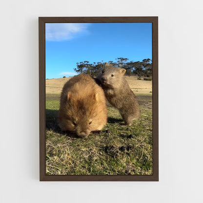 ap-wombat-3 cadre Bois foncé