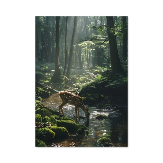 Poster Cerf Mystique