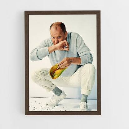 ap-woody harrelson-9 cadre Bois foncé