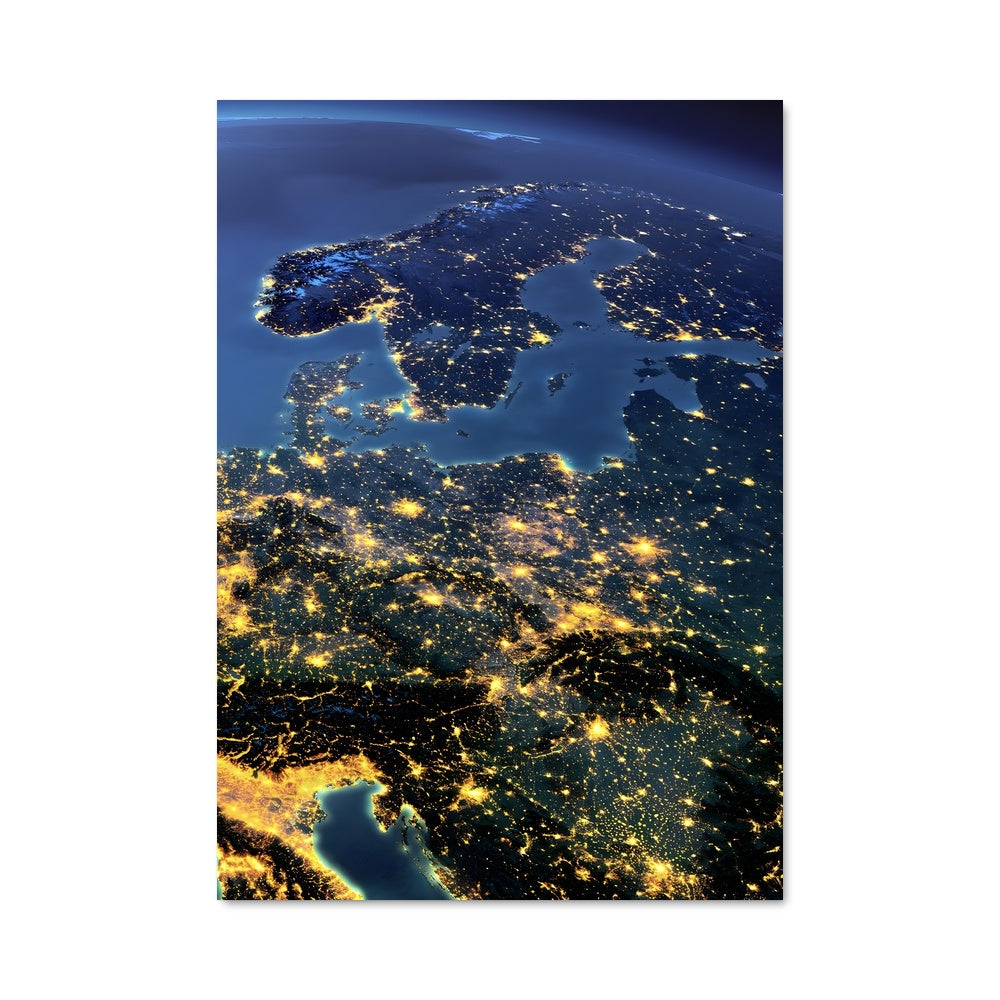 Poster Terre Étoilée