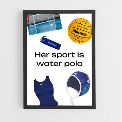 ap-world aquatics water polo-3 cadre Noir