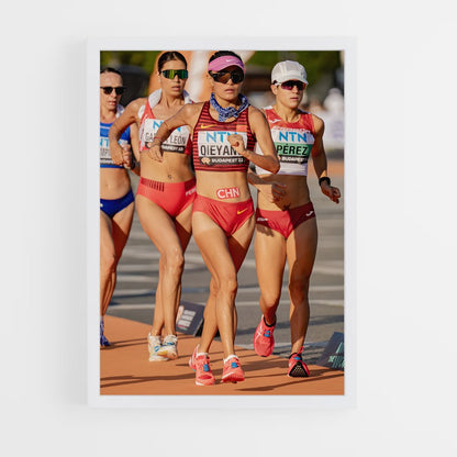 ap-world athletics championships race walking-1 cadre Blanc