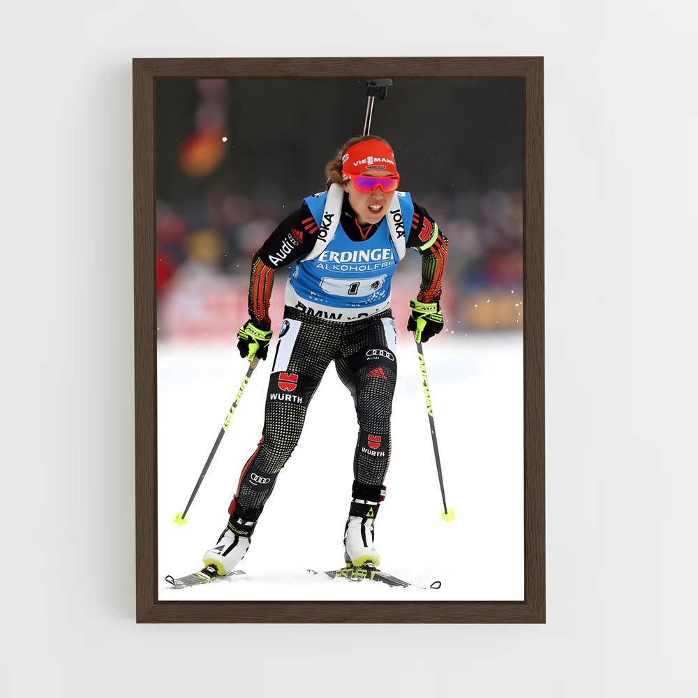 ap-world cup biathlon-2 cadre Bois foncé