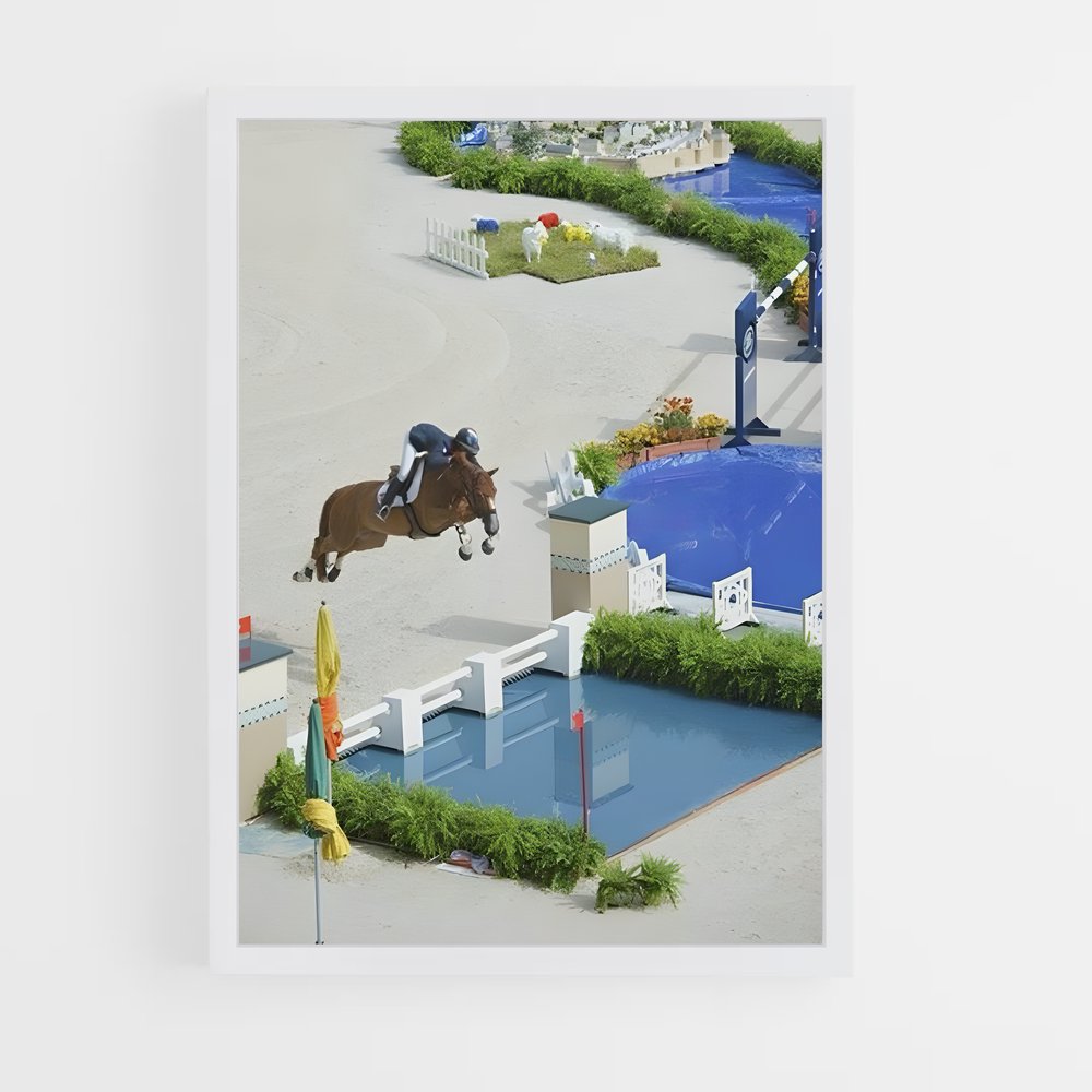 ap-world equestrian games-1 cadre Blanc