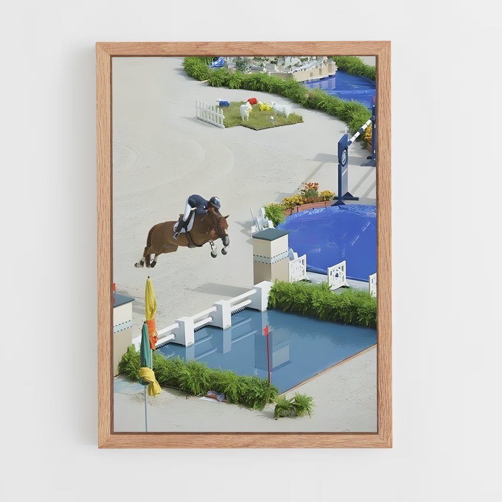ap-world equestrian games-1 cadre Bois clair
