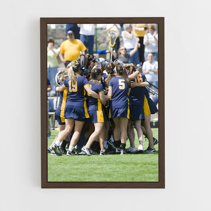 ap-world lacrosse womens championship-1 cadre Bois foncé