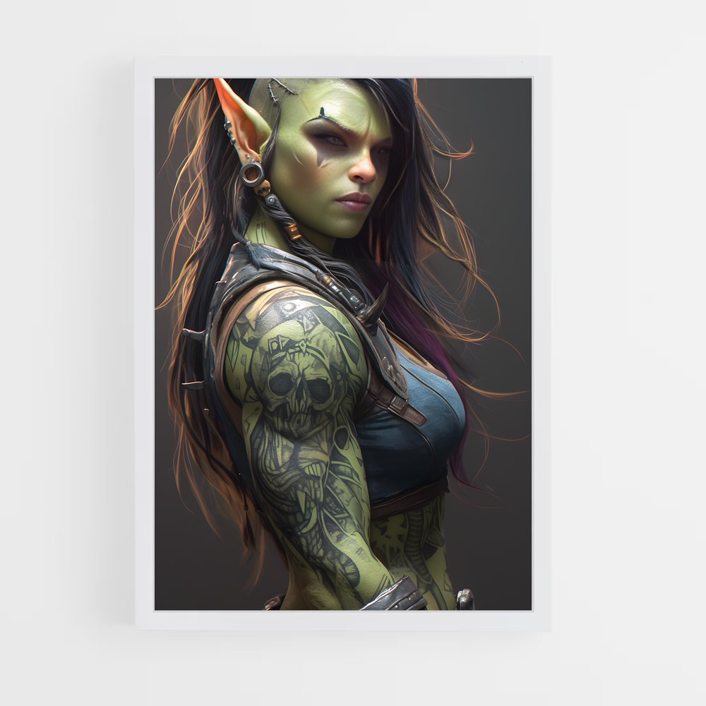 ap-world of warcraft-4 cadre Blanc