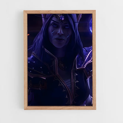 ap-world of warcraft-8 cadre Bois clair