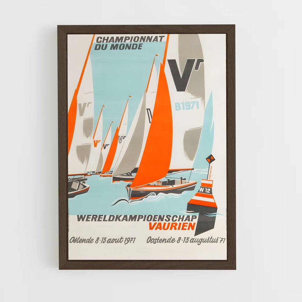 ap-world sailing championships-1 cadre Bois foncé