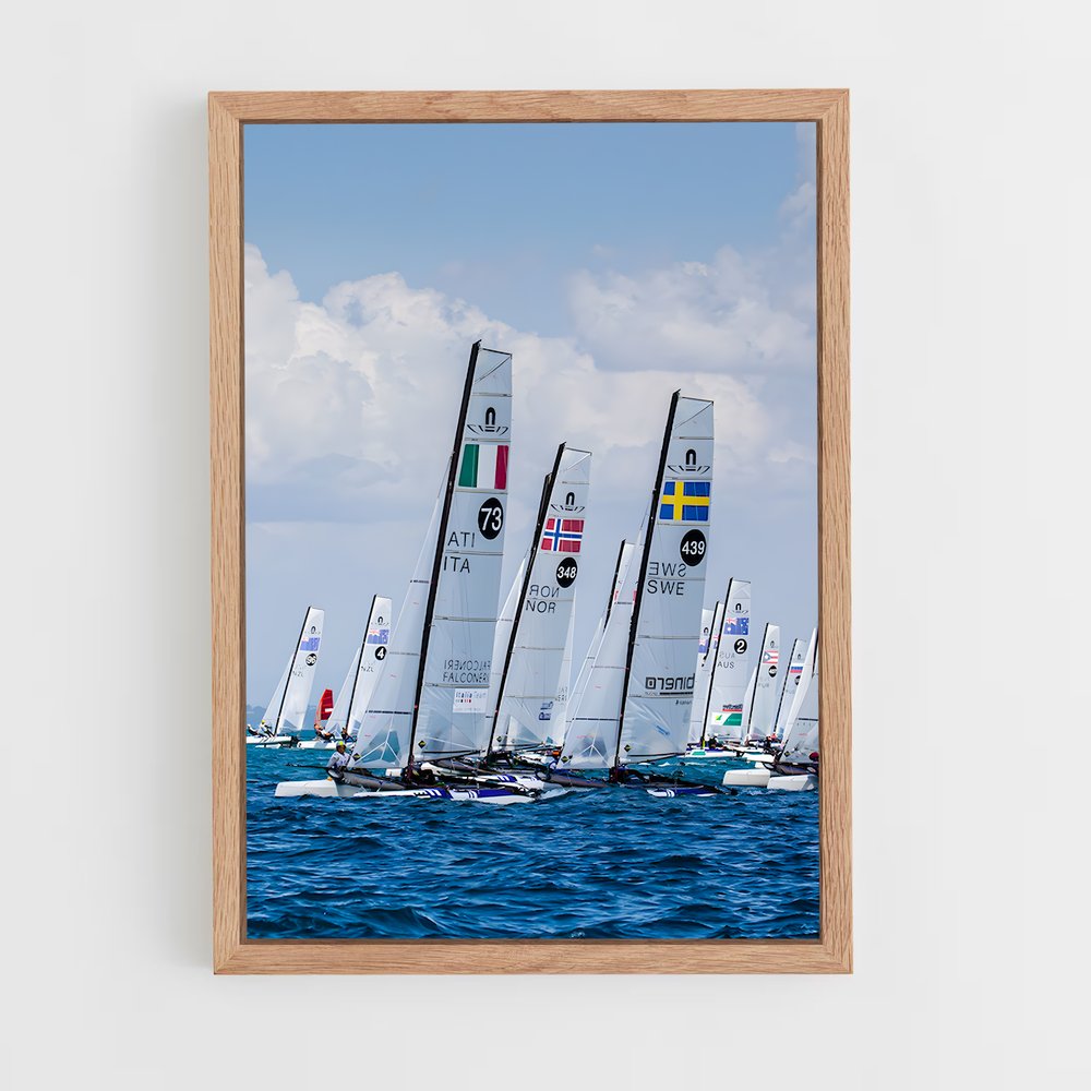 ap-world sailing championships-4 cadre Bois clair
