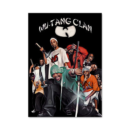 Poster Wu-Tang Warriors