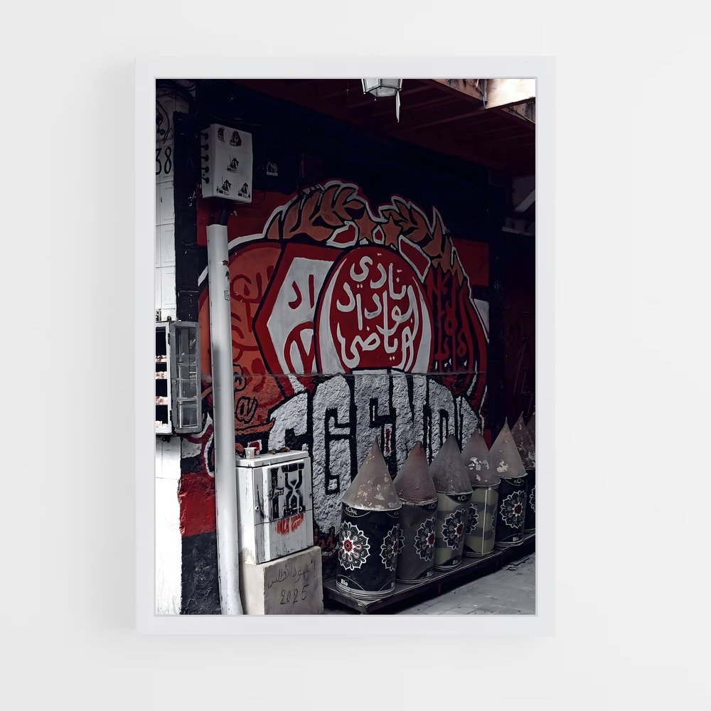 ap-wydad casablanca-4 cadre Blanc