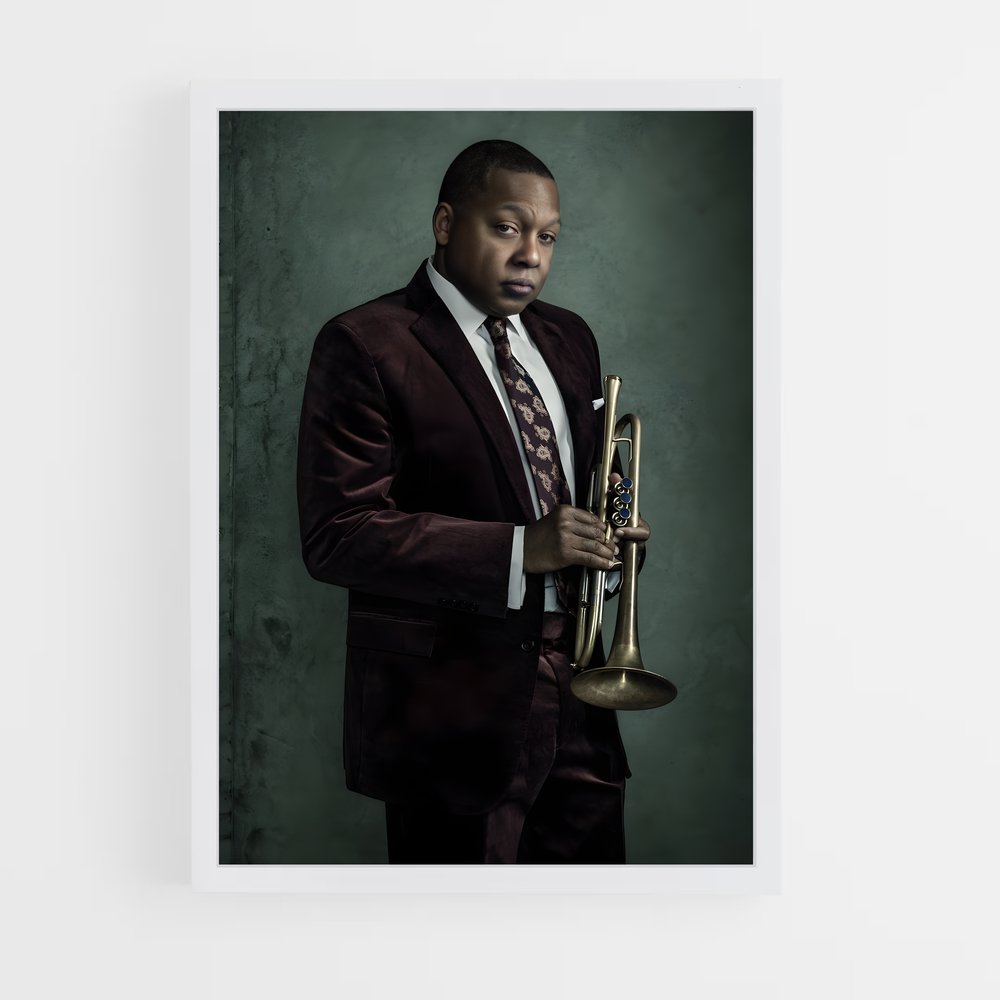 ap-wynton marsalis-2 cadre Blanc