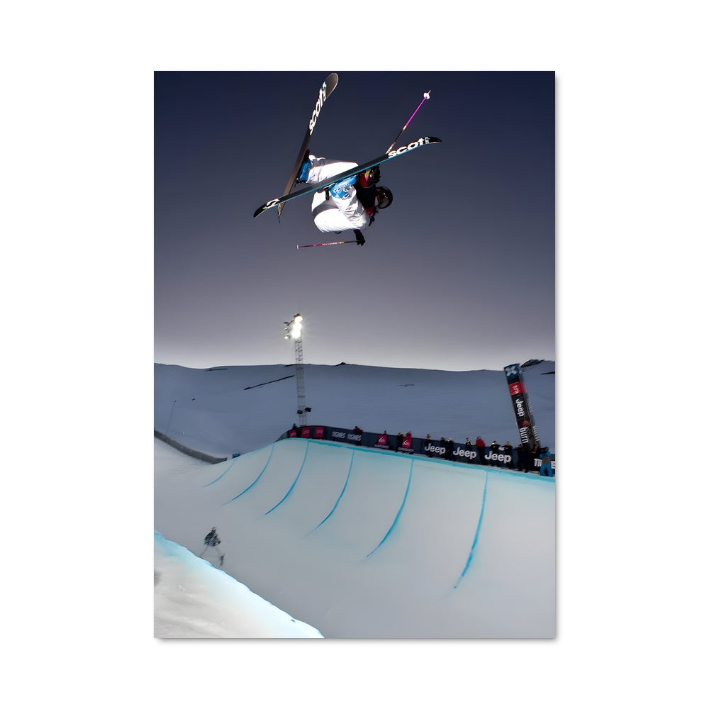 Poster Airborne Skier