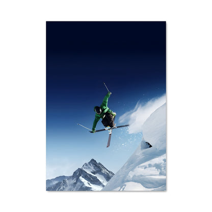 Poster Ski Airborne