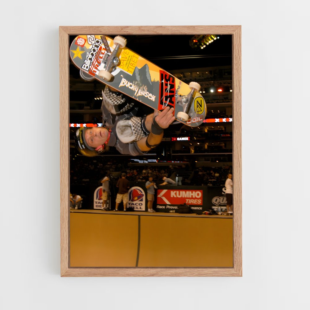 ap-x games skateboard-2 cadre Bois clair