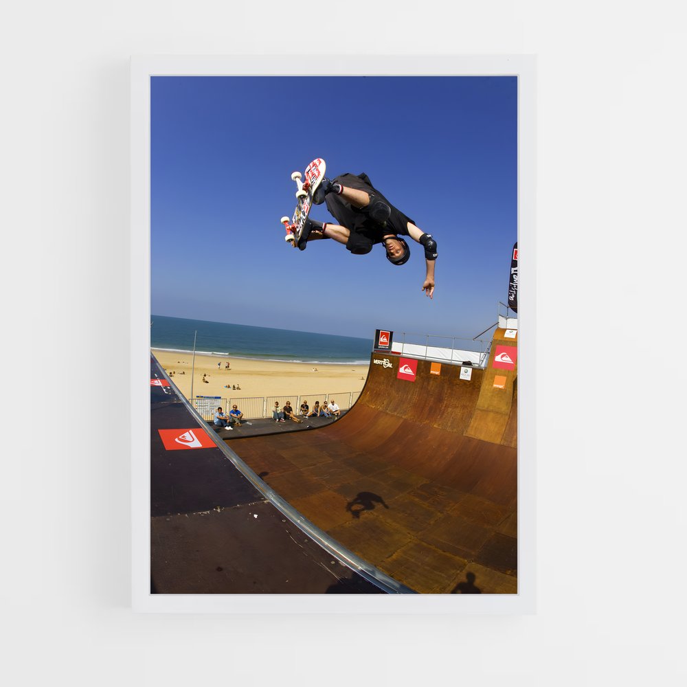 ap-x games skateboard-3 cadre Blanc