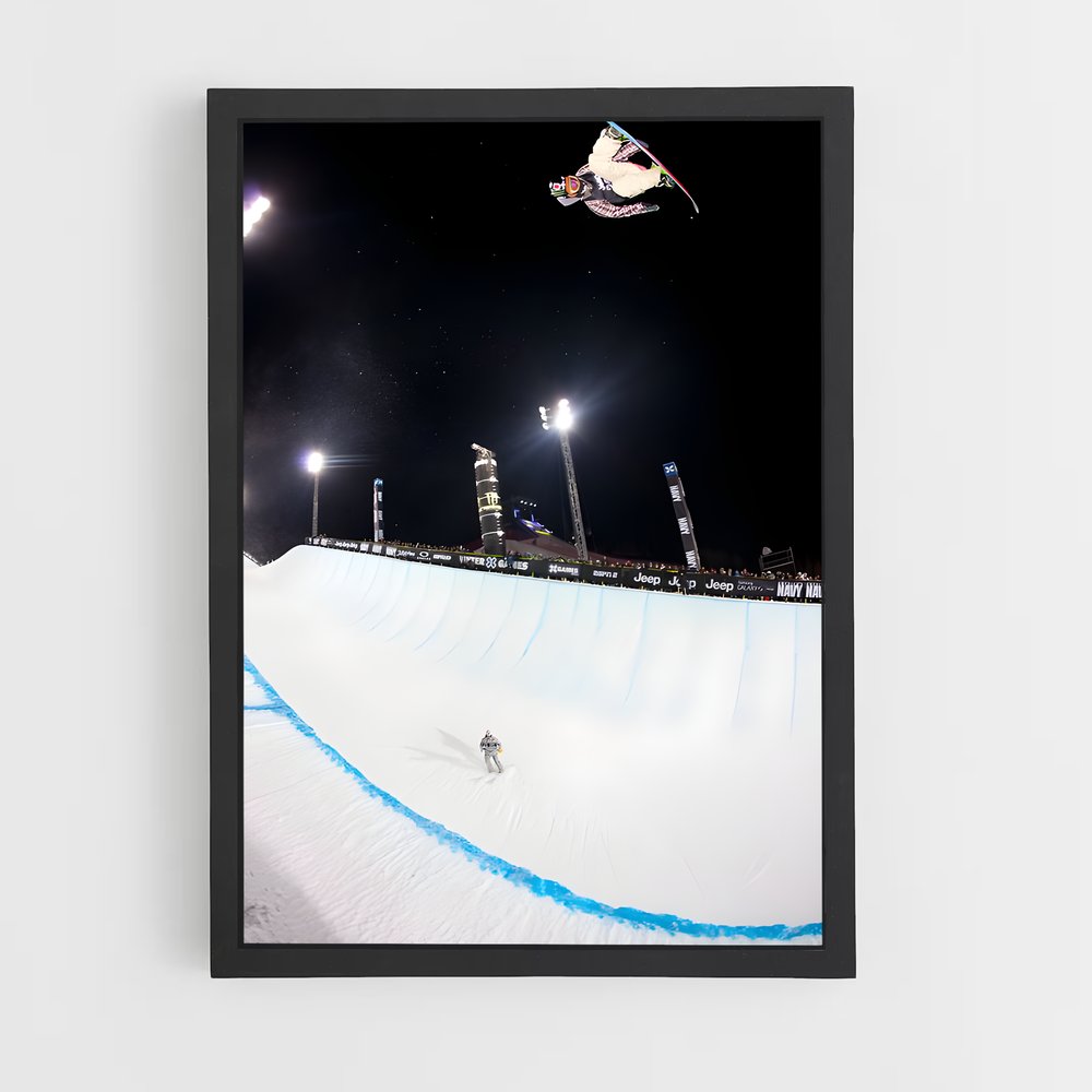 ap-x games snowboarding-1 cadre Noir