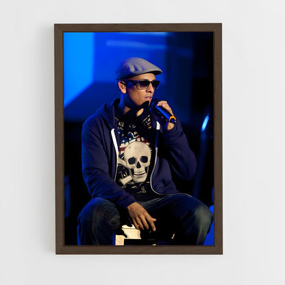 ap-xavier naidoo-4 cadre Bois foncé