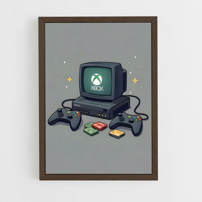 ap-xbox-1 cadre Bois foncé
