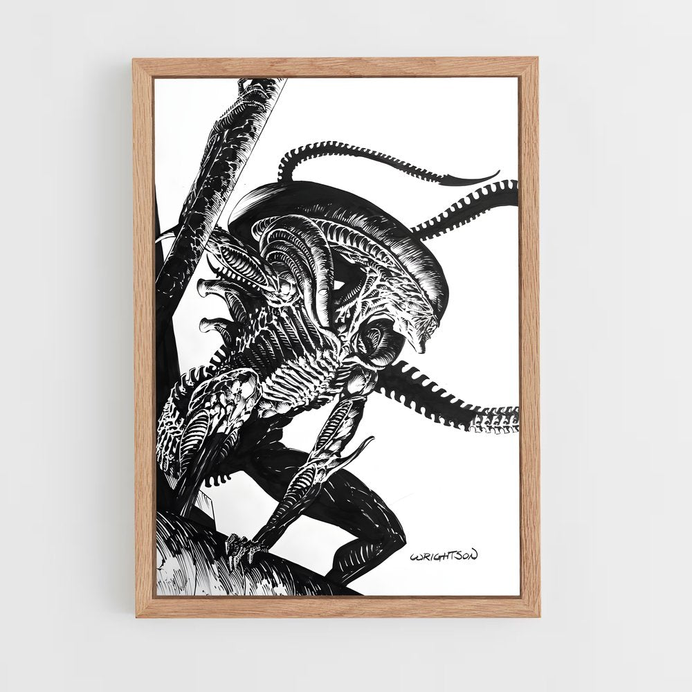 ap-xenomorph-7 cadre Bois clair