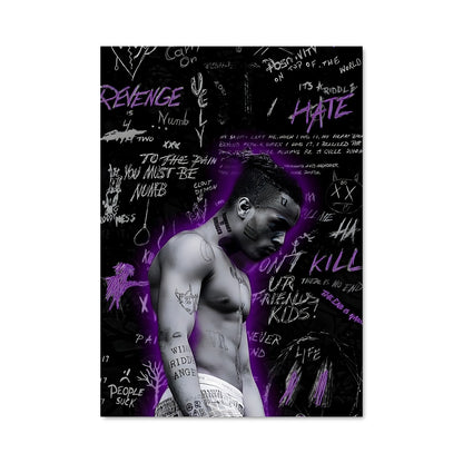 Poster Tatouages Éphémères