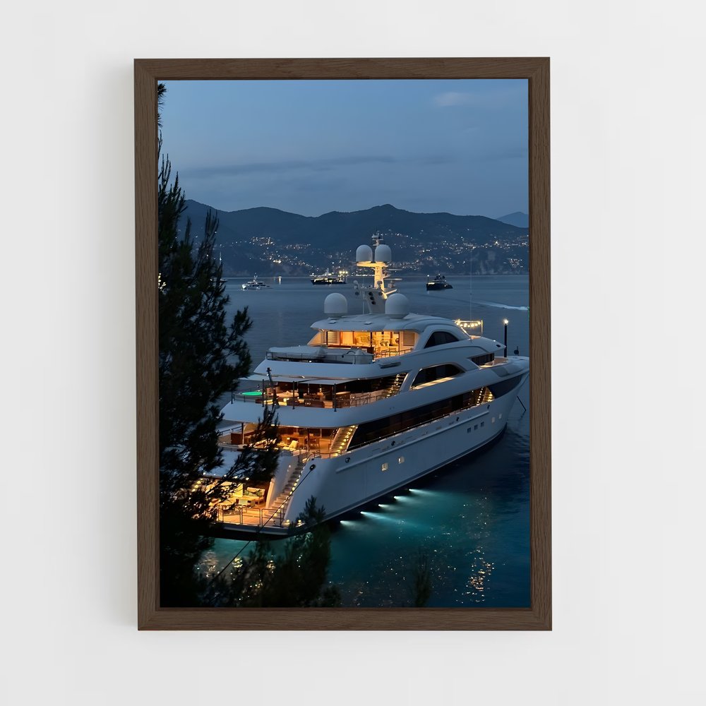 ap-yachts-8 cadre Bois foncé