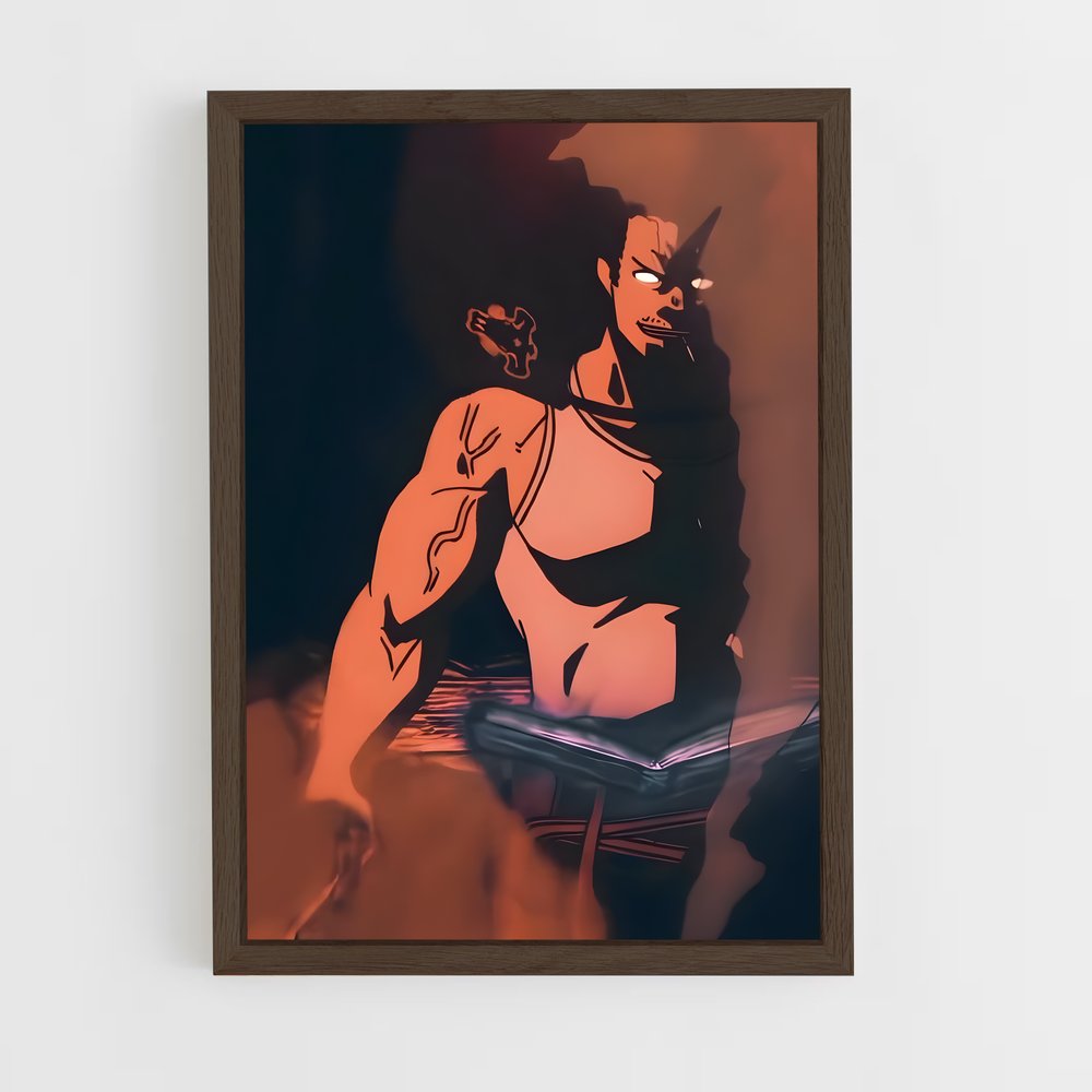 ap-yami sukehiro-5 cadre Bois foncé