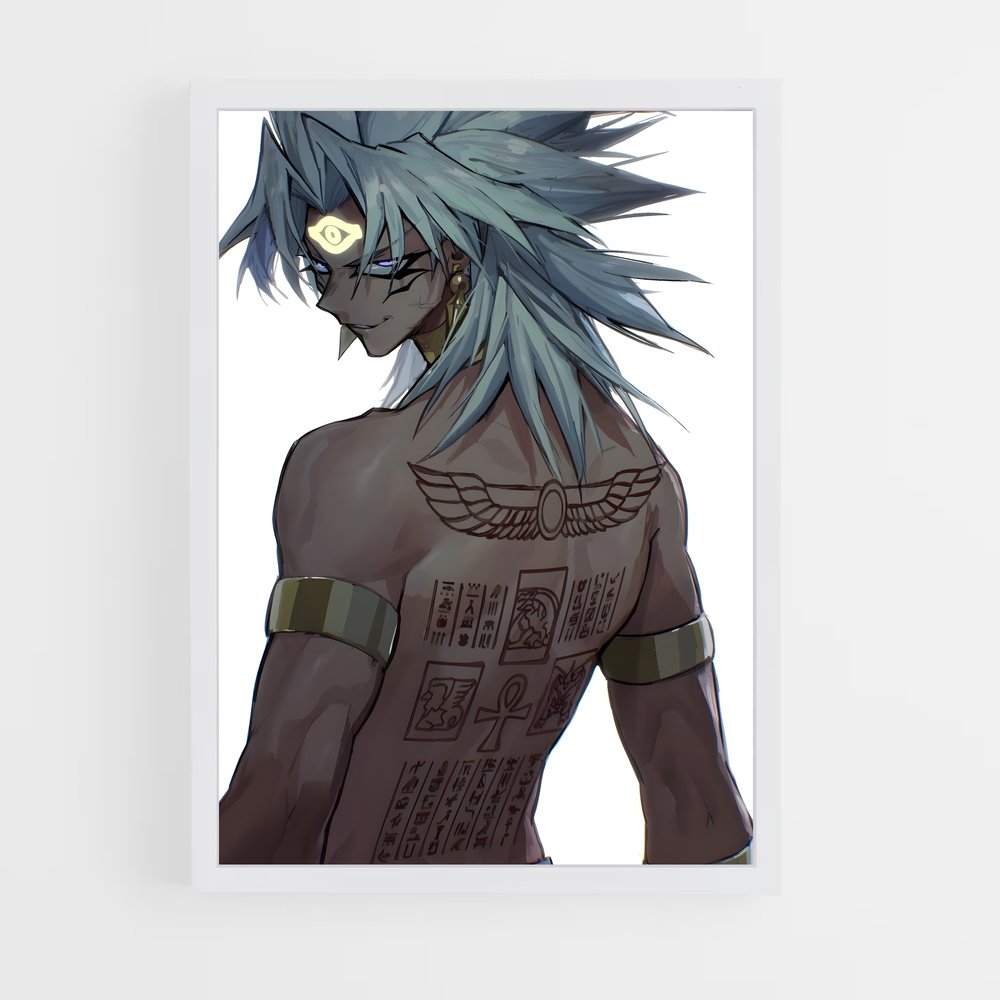 ap-yami yugi-8 cadre Blanc