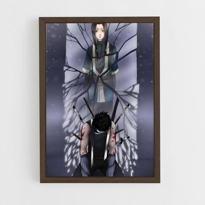 ap-yasuke-3 cadre Bois foncé