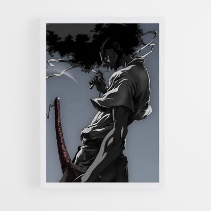 ap-yasuke samurai-1 cadre Blanc