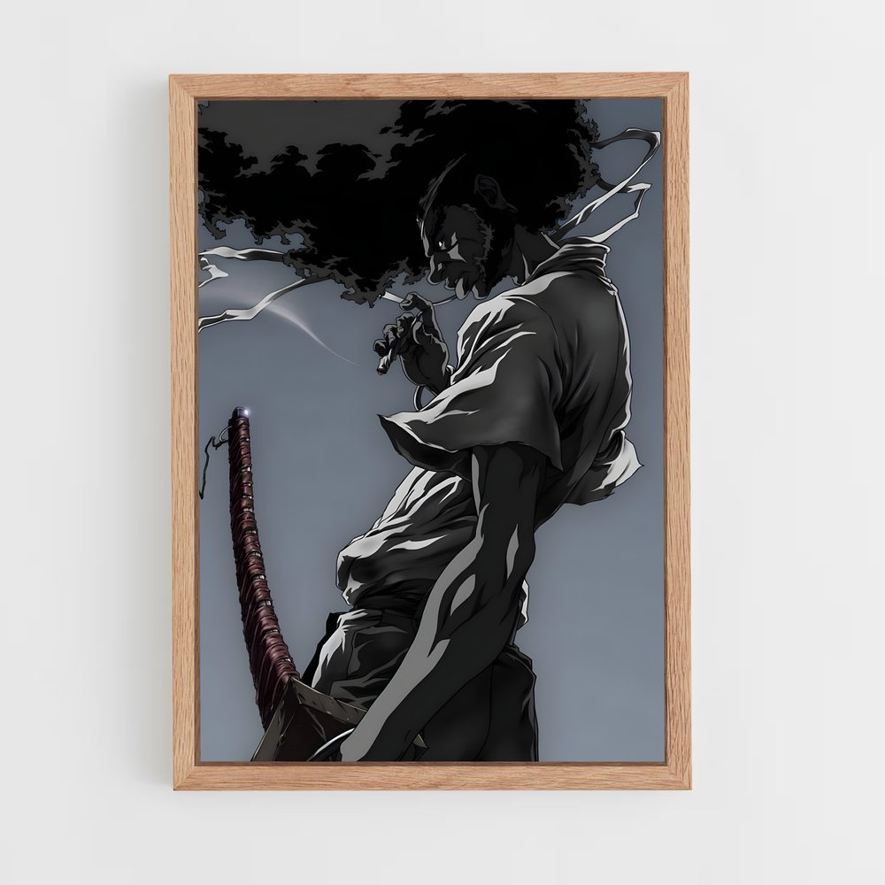 ap-yasuke samurai-1 cadre Bois clair