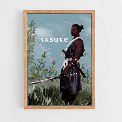 ap-yasuke samurai-4 cadre Bois clair