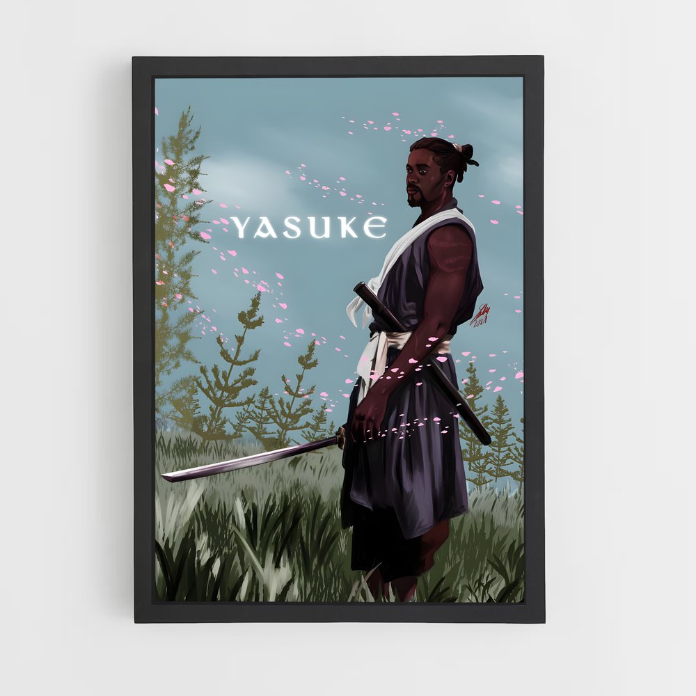 ap-yasuke samurai-4 cadre Noir