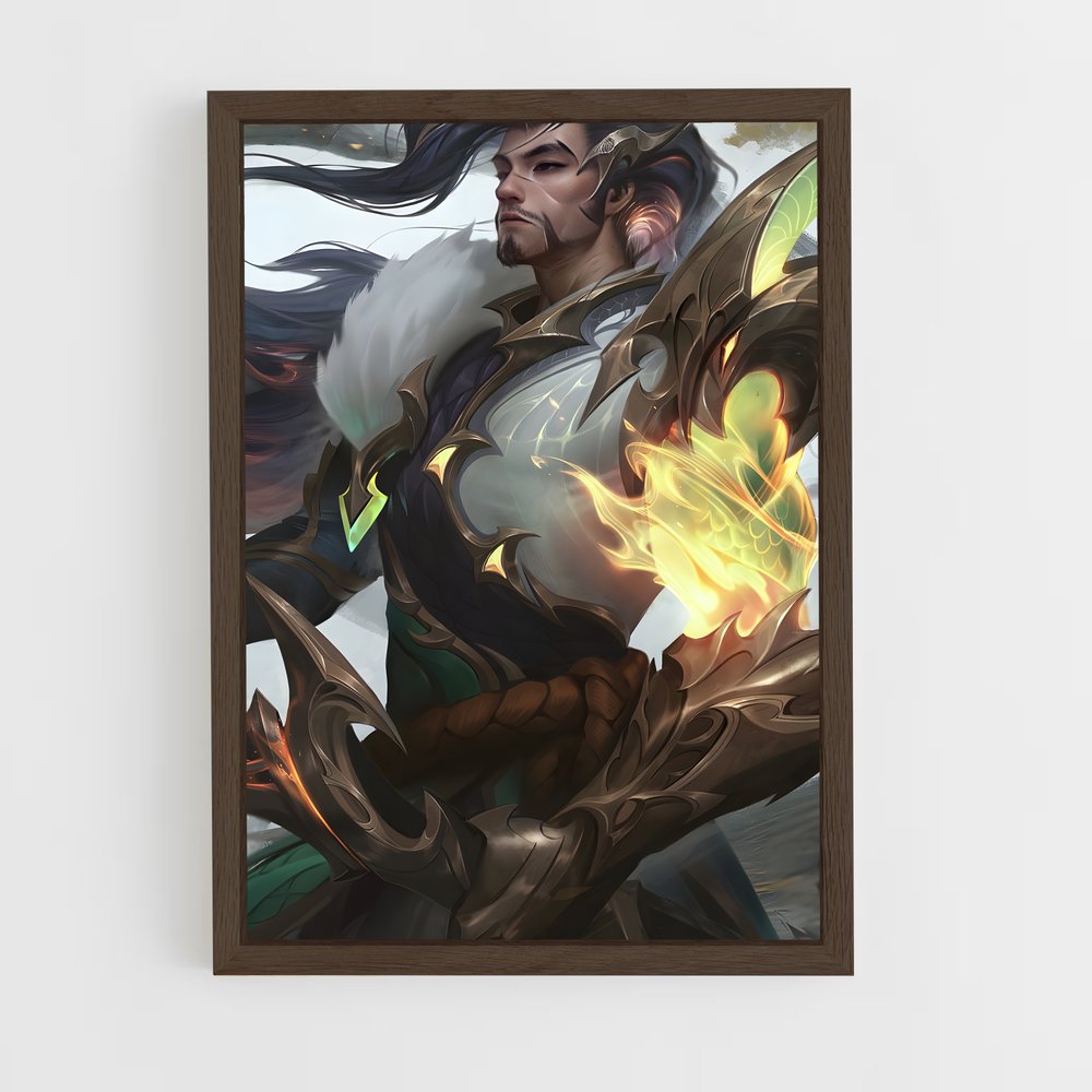 ap-yasuo-3 cadre Bois foncé