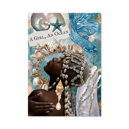 Poster Océan de Yemaya