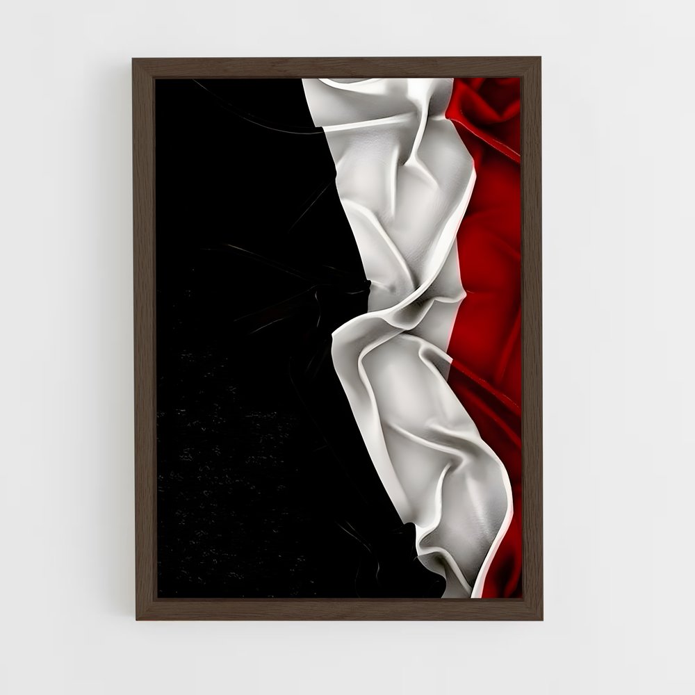 ap-yemen flag-2 cadre Bois foncé
