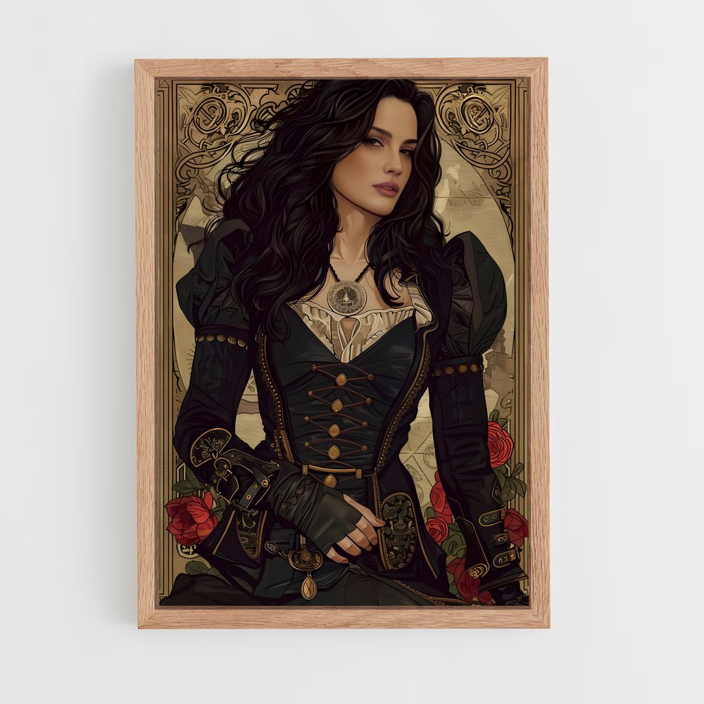 ap-yennefer of vengerberg-3 cadre Bois clair