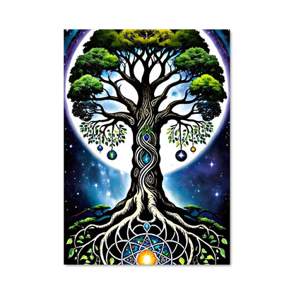 Poster Arbre Lunaire