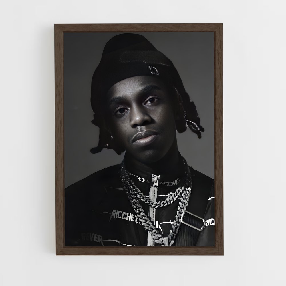 ap-ynw melly-2 cadre Bois foncé