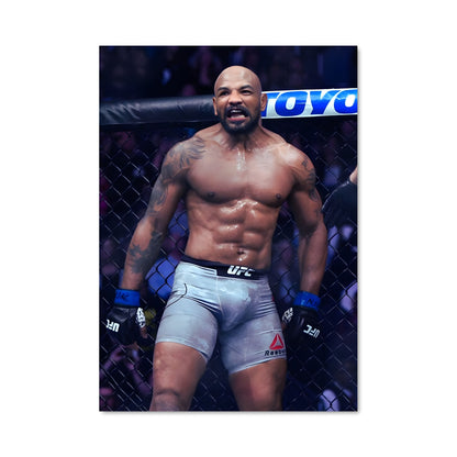 Poster Brock Lesnar vs Yoel Romero