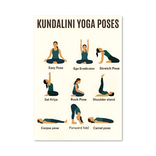 Poster Harmonies de Yoga