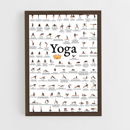 ap-yoga poses-4 cadre Bois foncé