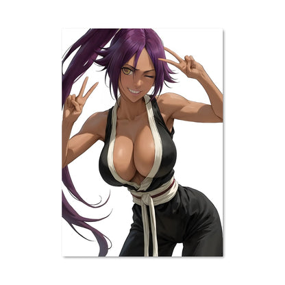 Poster Éclats de Violet