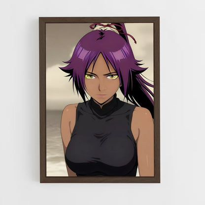 ap-yoruichi shihoin-5 cadre Bois foncé